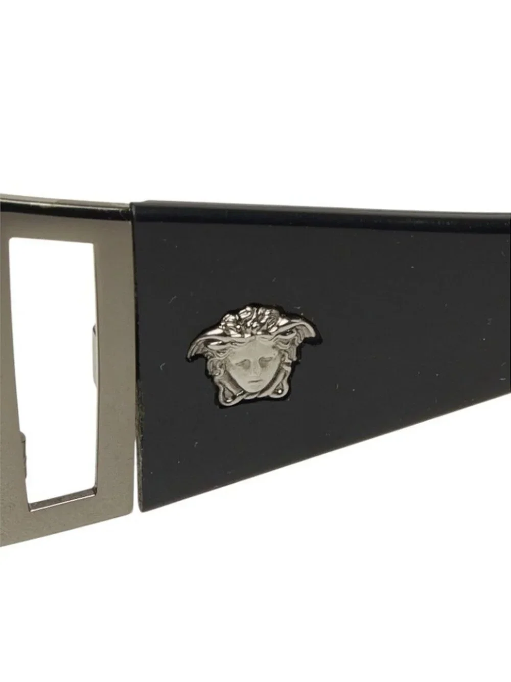Versace Medusa Sunglasses Black Acetate Metal Eyewear